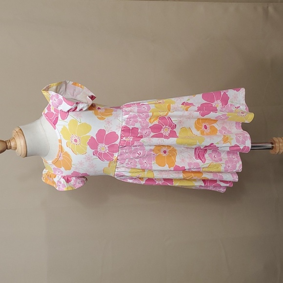 4T Girls Dress with Flower Pattern by Children's Place - Picture 2 of 7